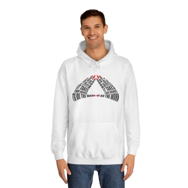 Unisex College Hoodie - Image 4