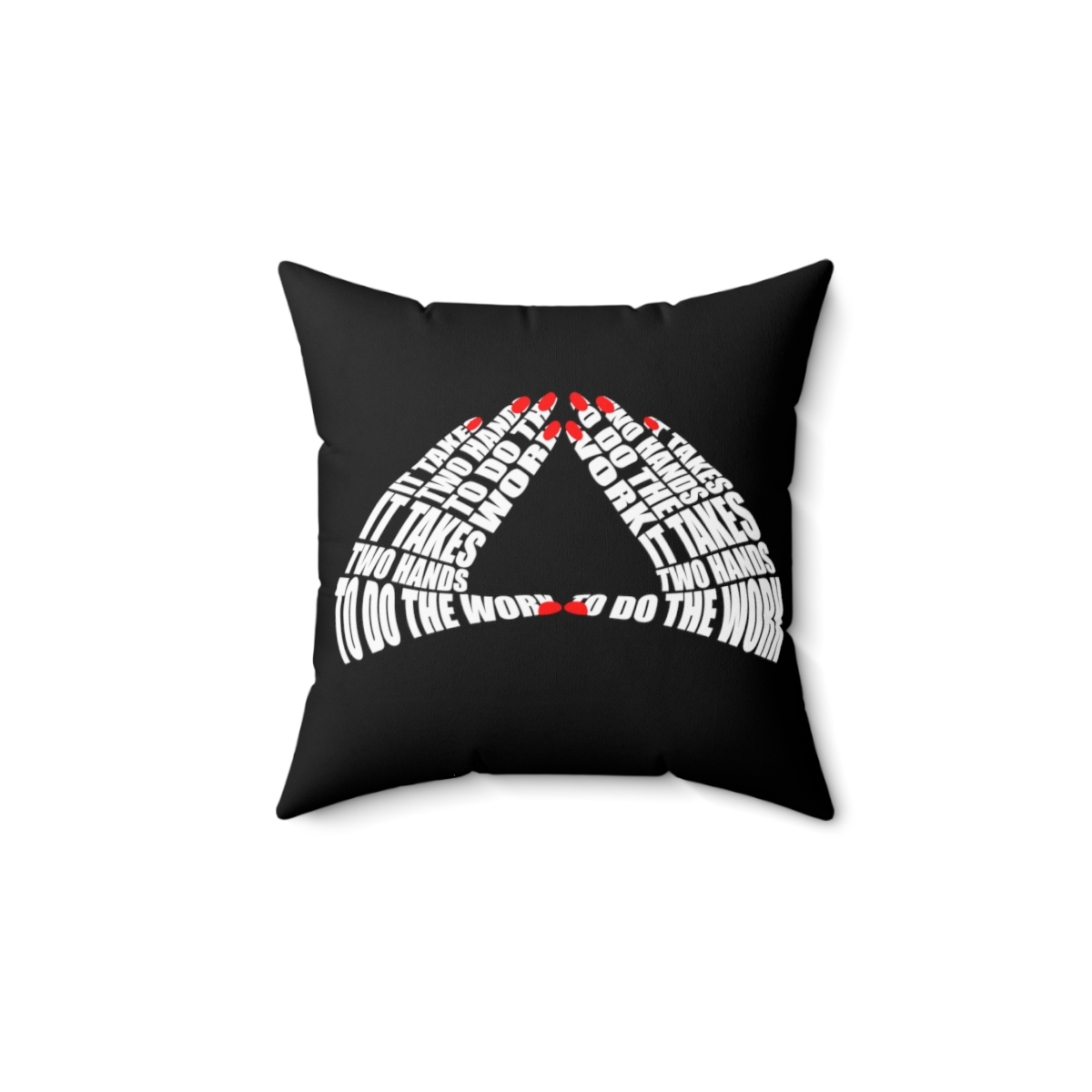Faux Suede Square Pillow