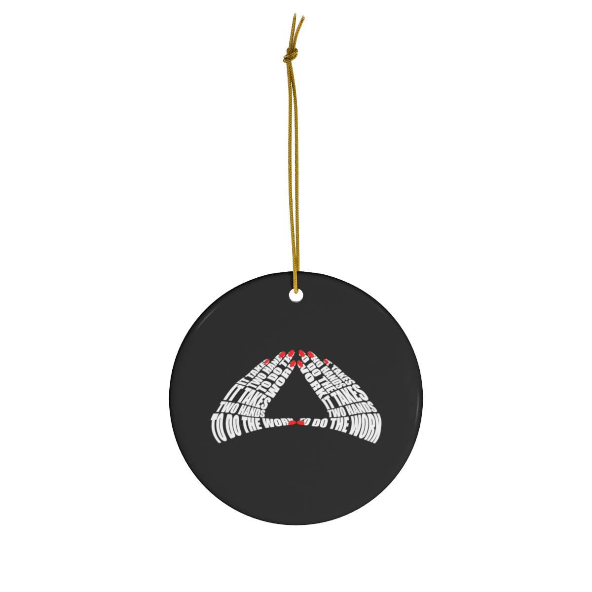 Ceramic Ornament, 4 Shapes