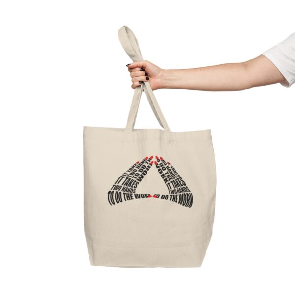 Canvas Shopping Tote - Image 7
