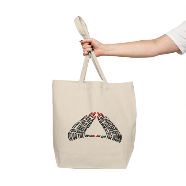 Canvas Shopping Tote